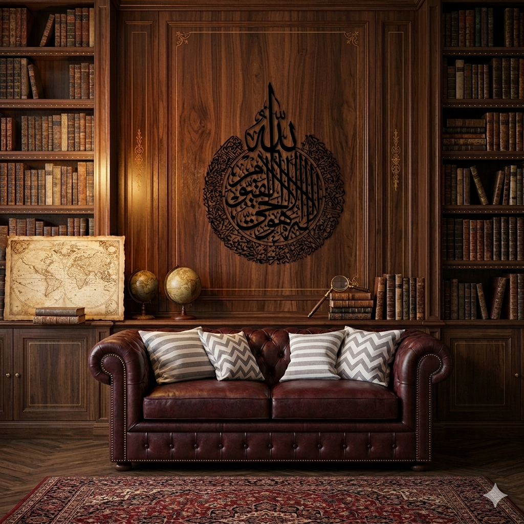 Ayatul Kursi Metal Wall Art - Image 4