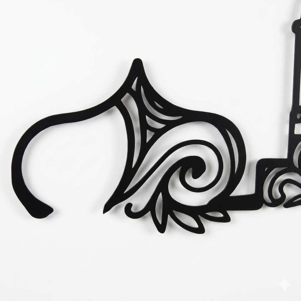 Masjid Metal Islamic Wall Art - Image 5
