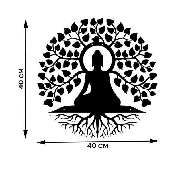 STYLISH DESIGN BUDDHA METAL WALL ART - Image 6